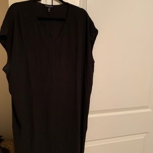 Eileen Fisher- perfect black dress. Go anywhere